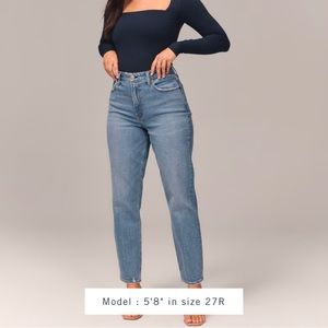 Curve Love High Rise Mom Jean